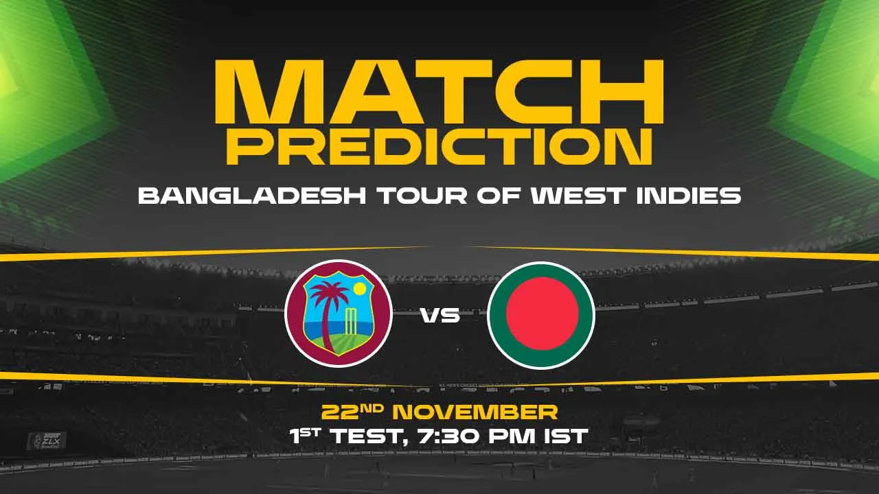 WI vs BAN 1st Test, Match Prediction- Who Will Win Today?